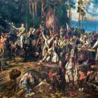 „Kościuszko pod Racławicami” – obraz olejny Jana Matejki (1838 – 1893). Wspaniałe...