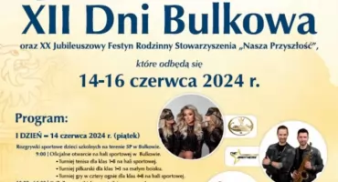 XII Dni Bulkowa 14-16 czerwca