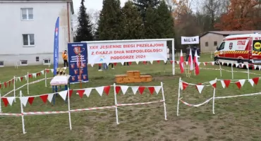 XXIX Jesienne Biegi Przełajowe z Okazji Dnia Niepodległości w Szkole Podstawowej w Podgórzu