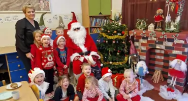 Mikołajki w przedszkolu w Nowym Radzikowie